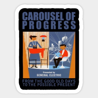 Carousel of Progress fantasy Sticker
